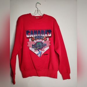 Toronto Blue Jays crew neck sweater